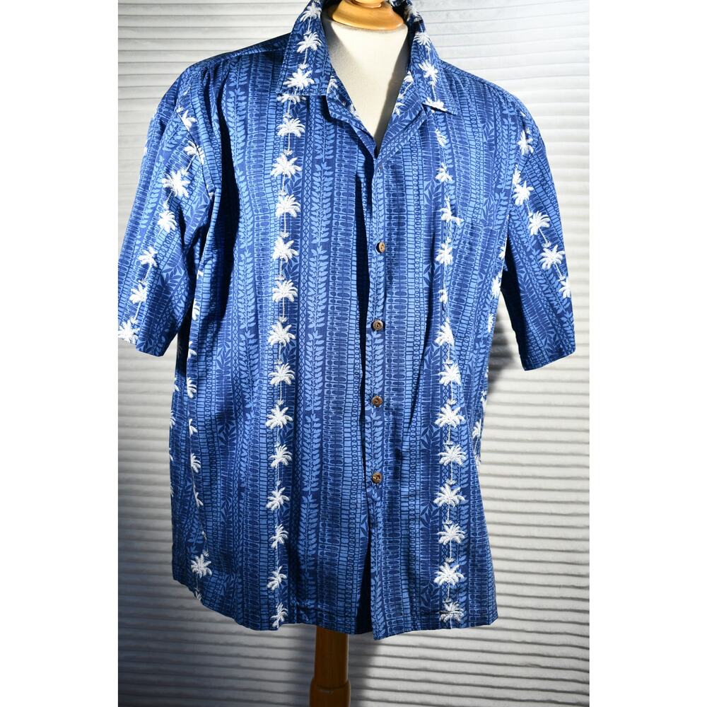Men's Hawaiian Vintage Palm Shirt by Pacific Legend Apparel Size 2XL 100% Cotton